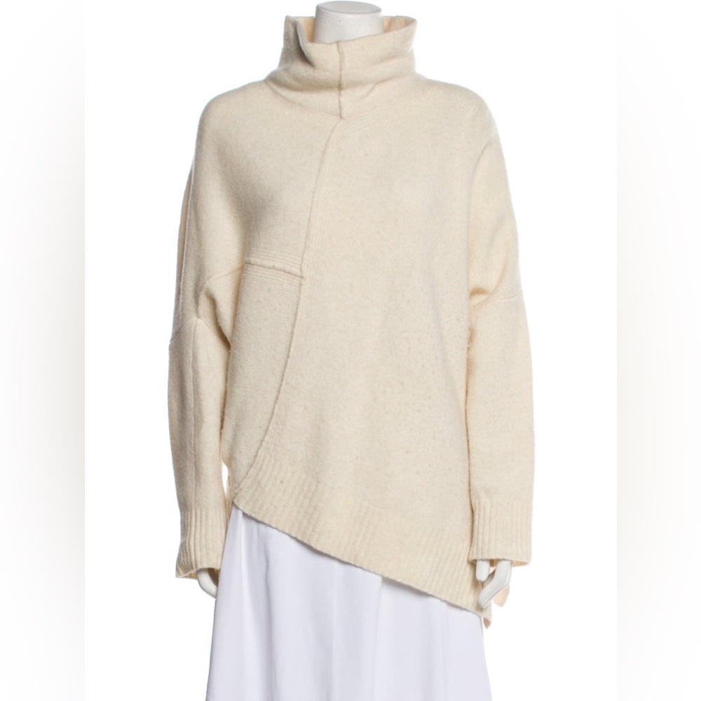 NWT All Saints Wool Mock Neck Sweater